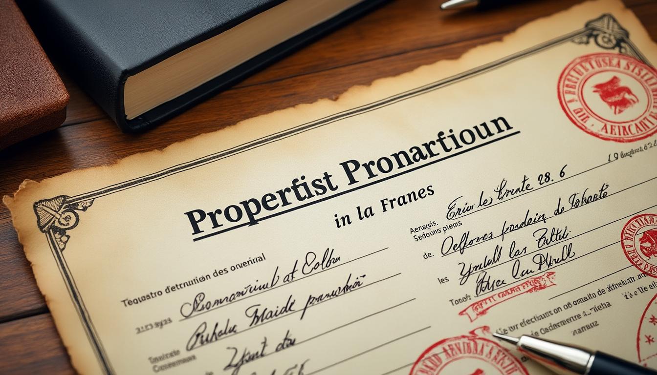 obtenir un titre de propriété en 2025 : guide pratique et conseils