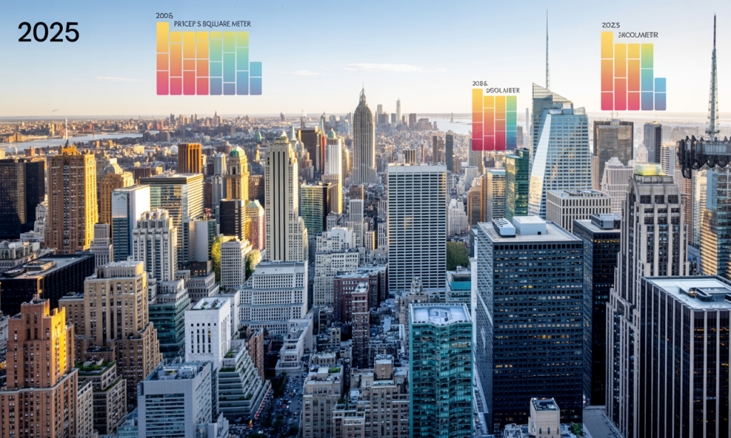 découvrez l'évolution du prix au m2 à manhattan en 2025 grâce à une analyse détaillée du marché immobilier et des tendances actuelles.